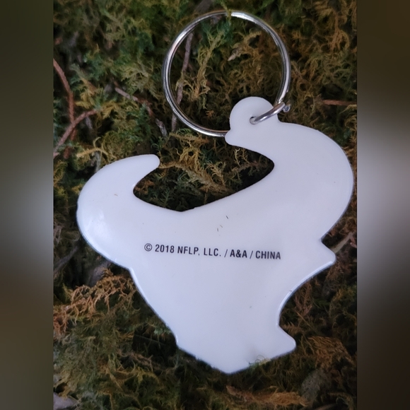 Houston Texans 3" Keychain, NFL Rubber Texans Logo - Picture 4 of 5